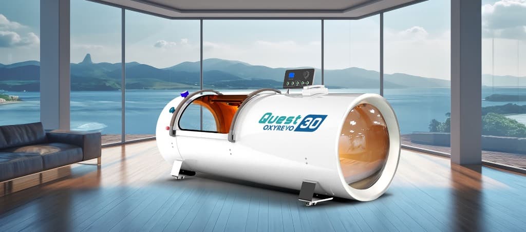 Caisson hyperbare rigide OXYREVO Quest 30 pour oxygénothérapie